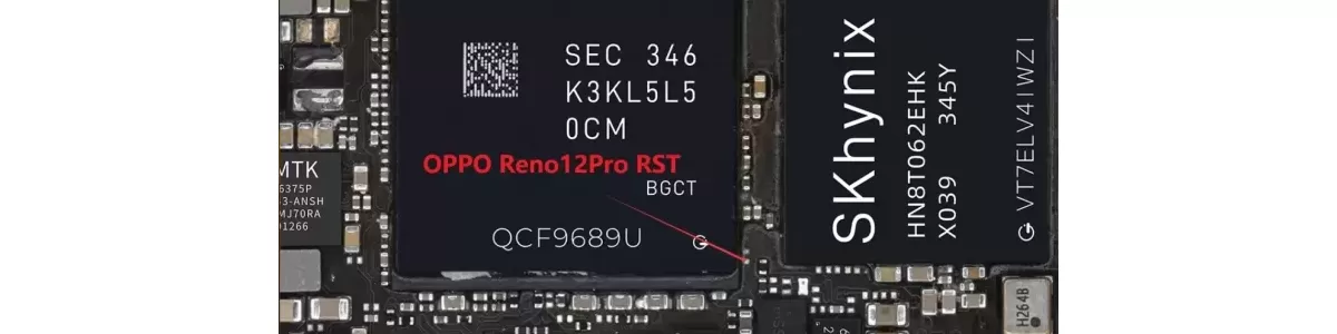 OPPO RENO12pro RST短接图 飞线图