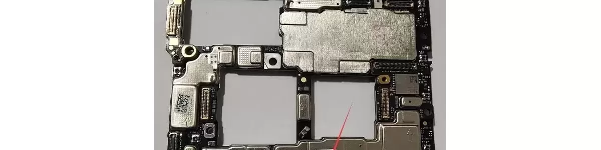 华为mate40pro 短接点 1.0短接图 刷机模式测试点